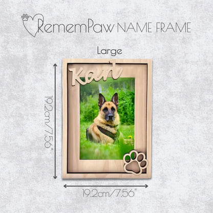 RememPaw Personalised Pet Name Frame