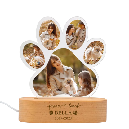 RememPaw Personalised LED Photo Lamp