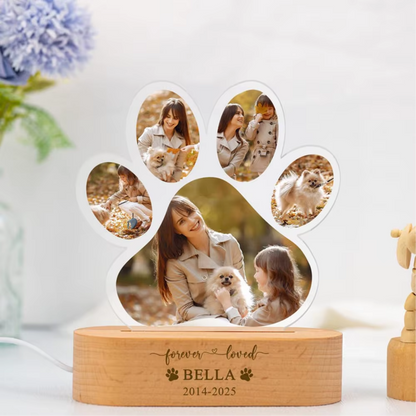 RememPaw Personalised LED Photo Lamp