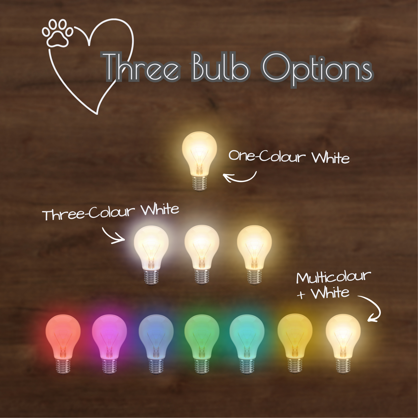 RememPaw Personalised LED Photo Lamp